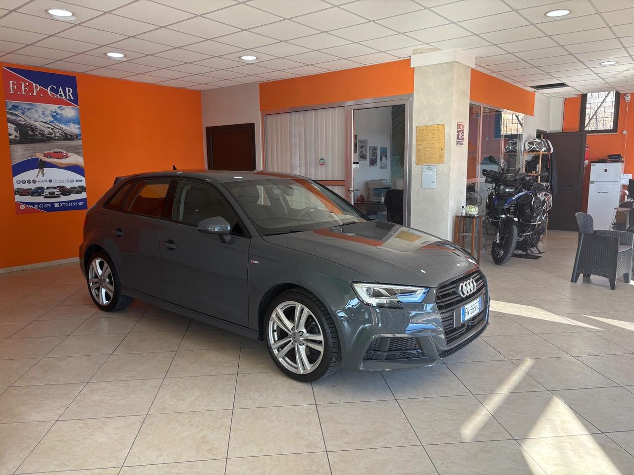 Audi A3 SPB 30 TFSI s line matrix navi virtual permute finanziamenti