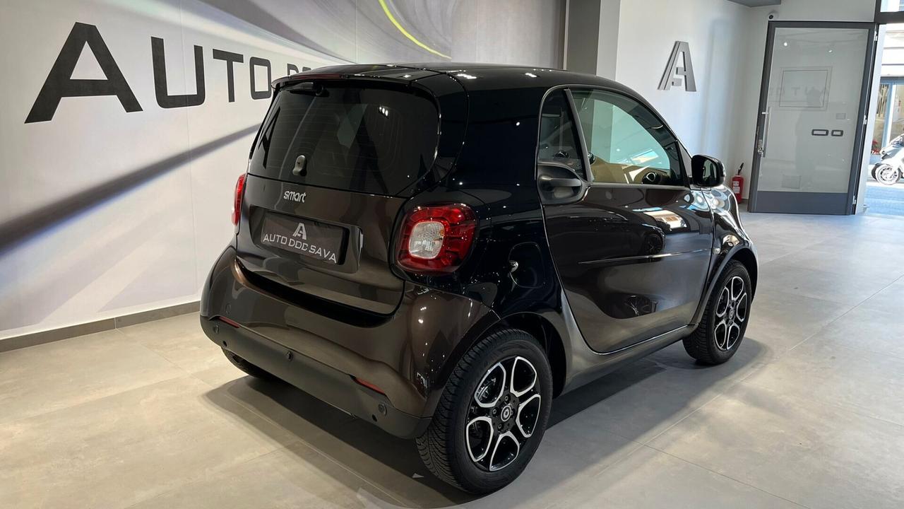 Smart ForTwo 1.0 Turbo Twinamic Perfect Fari Led Navy Tetto...