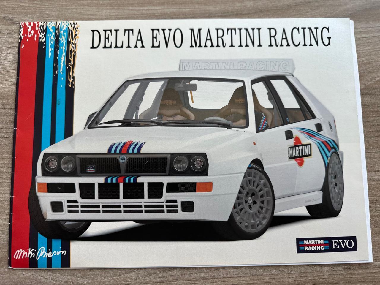 LANCIA Delta DELTA EVO MARTINI RACING BY MIKI BIASION N.3/8