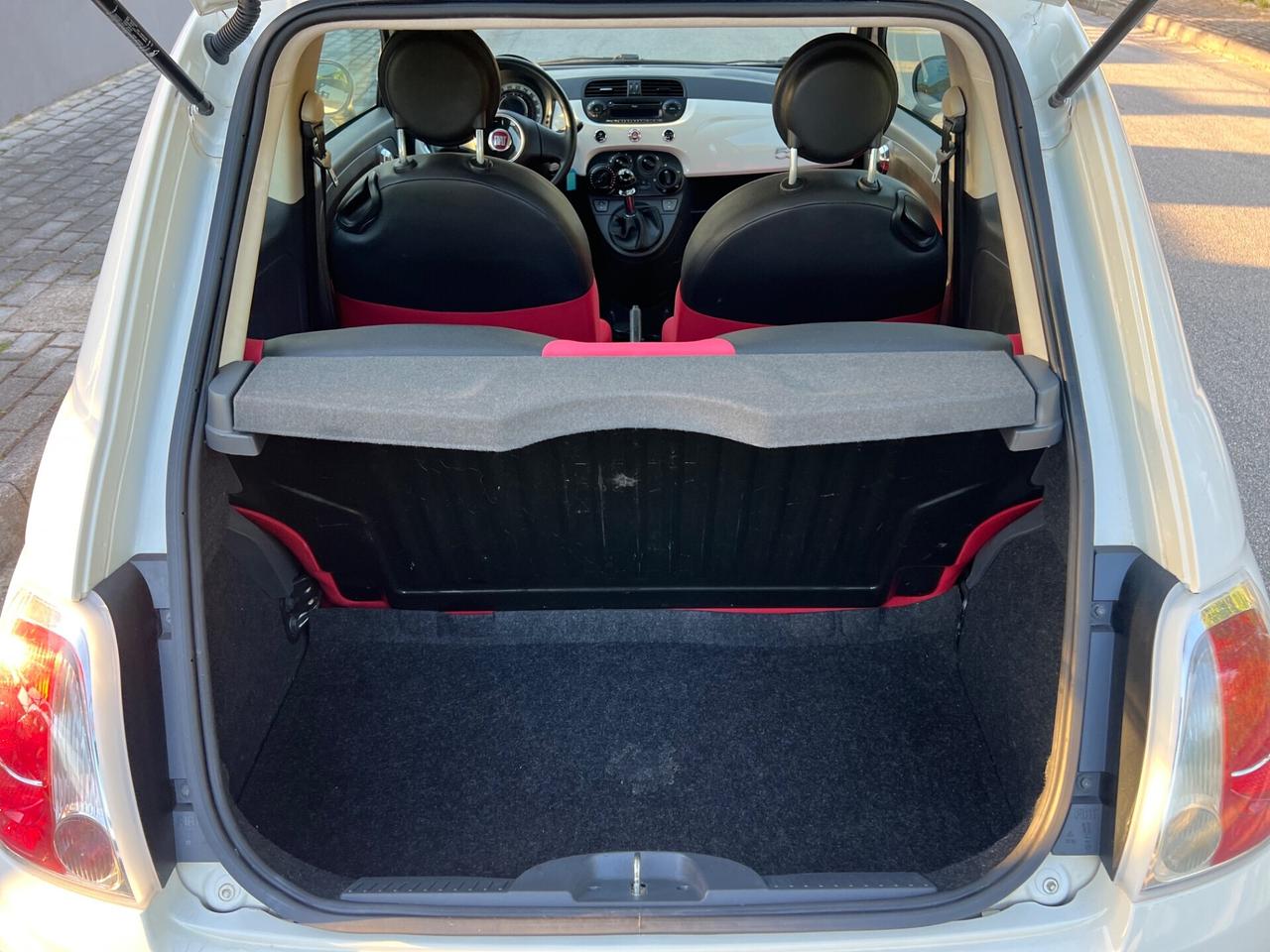 Fiat 500 1.2 benzina Lounge soli 100mila km