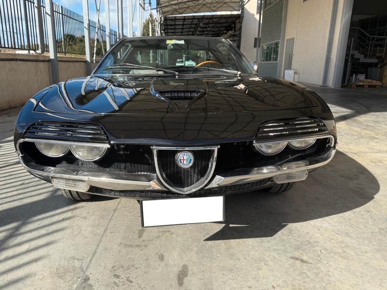 RARISSIMA ALFA ROMEO MONTREAL - 1972 - COLORE NERO - ASI