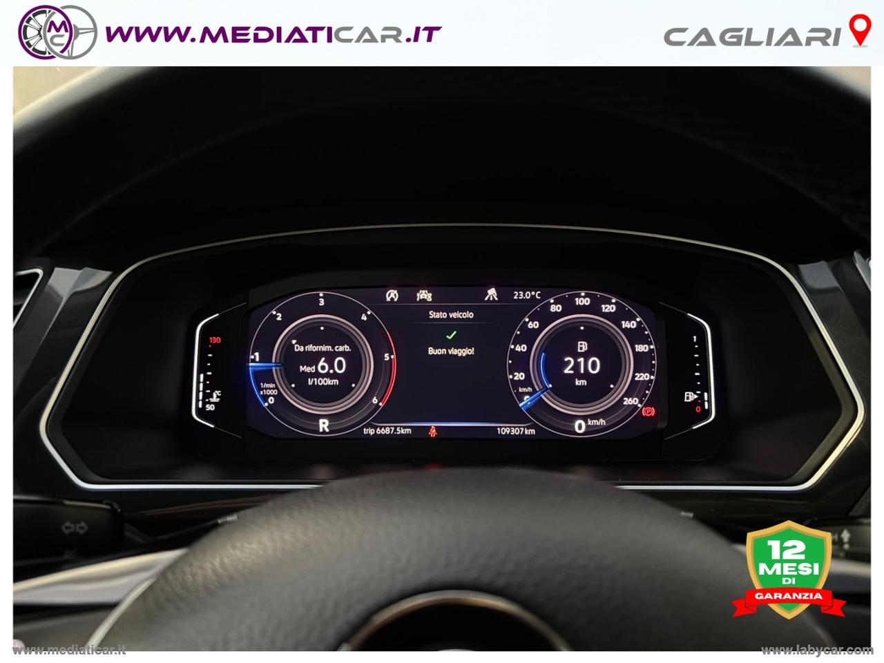 VOLKSWAGEN Tiguan 2.0 TDI DSG Advanced BMT