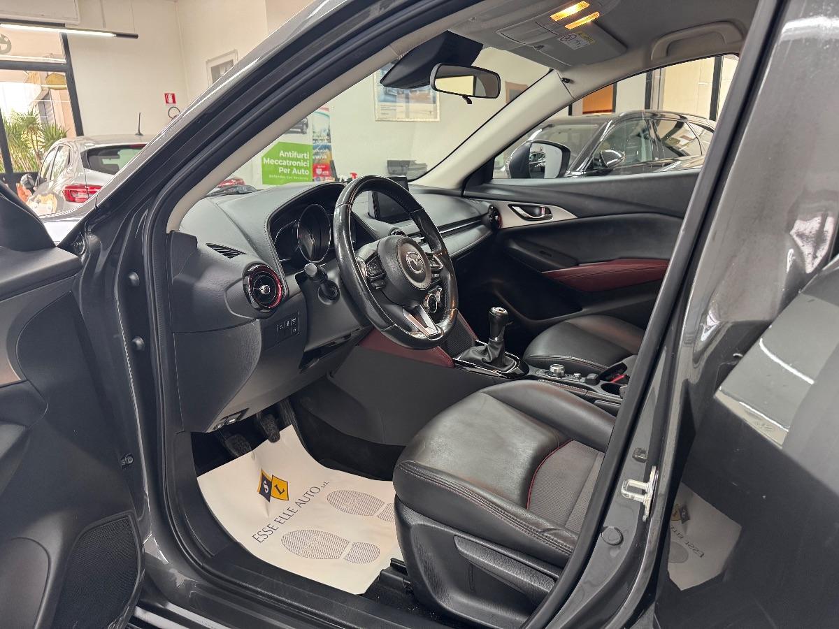 MAZDA CX-3 1.5L Skyactiv-D Exceed UNICO PROPRIETARIO/ NAVIGATORE/ GANCIO TRAINO/ BOSE