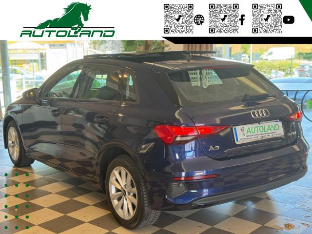 AUDI A3 SPB 30 TDI 116CV CronoTagliandi Tetto Panorama