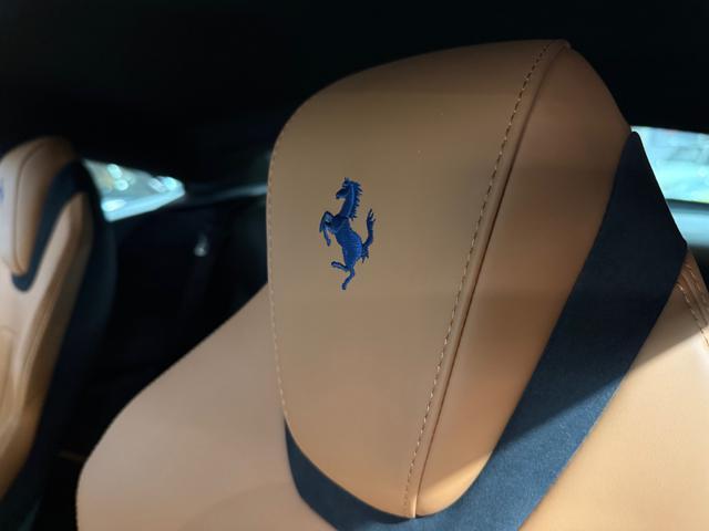 FERRARI Roma Blu Pozzi Pelle Cuoio - Ferrari Italia