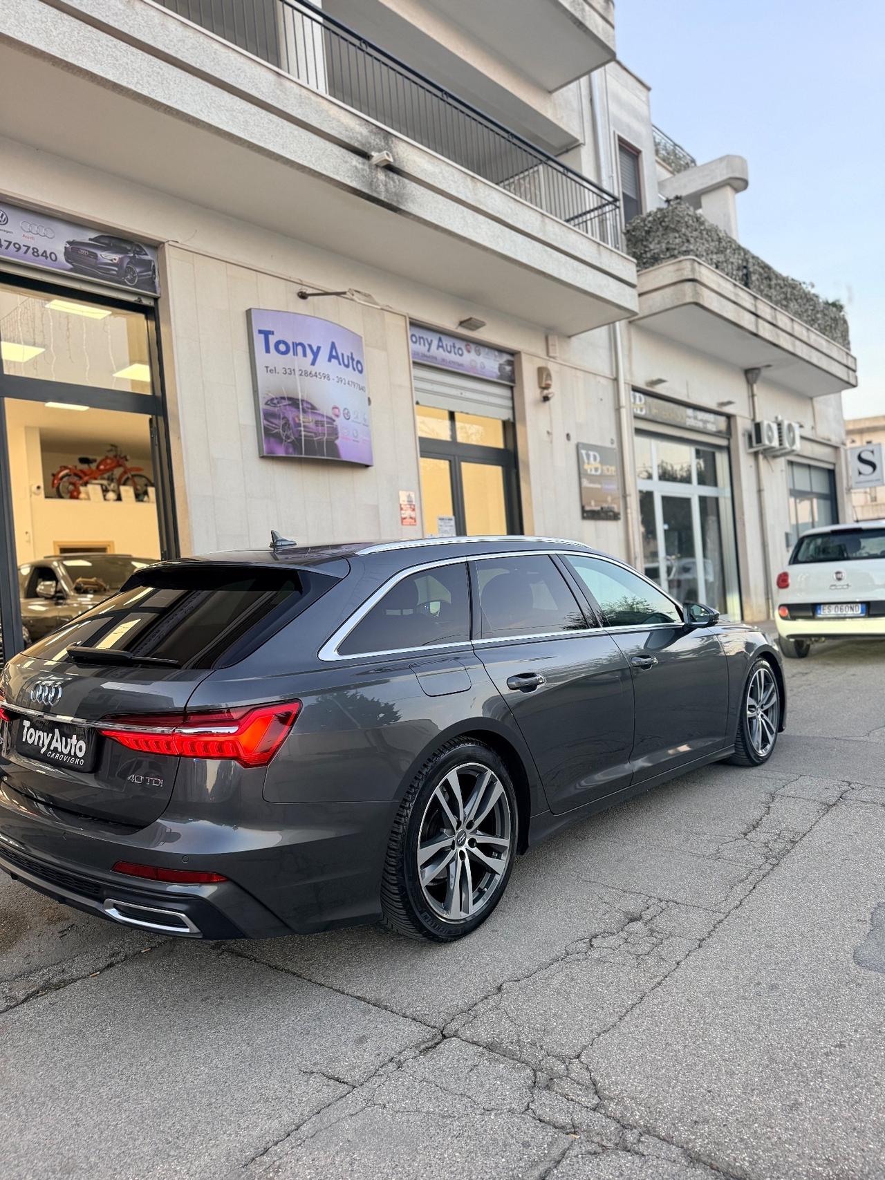 Audi A6 40 2.0 mhev (diesel/elettrica)TDI S tronic Sport, cambio s-tronic, modello S-LINE,KM CERTIFICATI