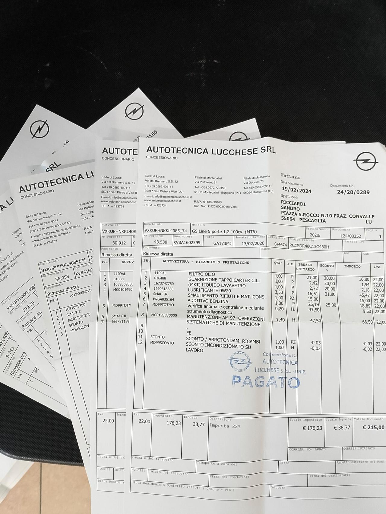 Opel Corsa 1.2 100 CV GS Line