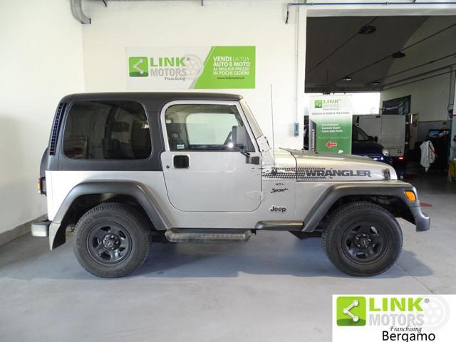 JEEP Wrangler 4.0 cat Sport -Iscritta all'A.S.I