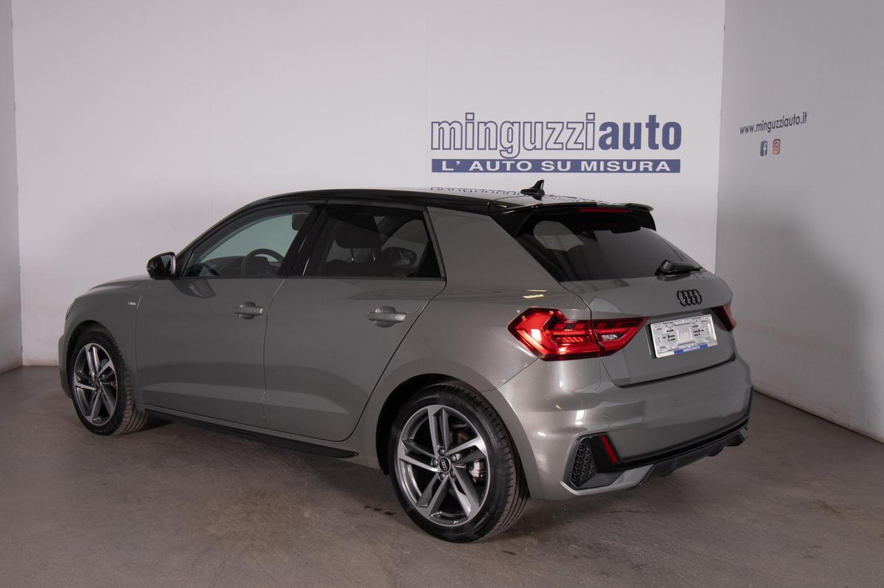 Audi A1 Sportback 30 Tfsi S-line Identity Black 116cv