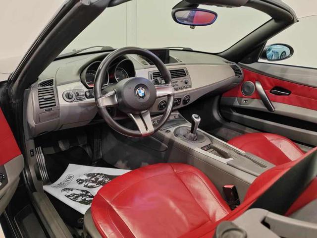 BMW Z4 3.0i MANUALE ASI PELLE ROSSA