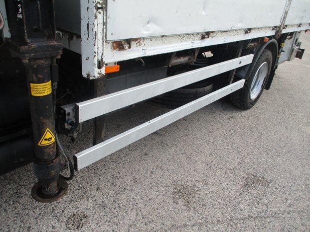 Renault MIDLUM 120/21 GRU PM 8523 4 PIEDI CASSONE