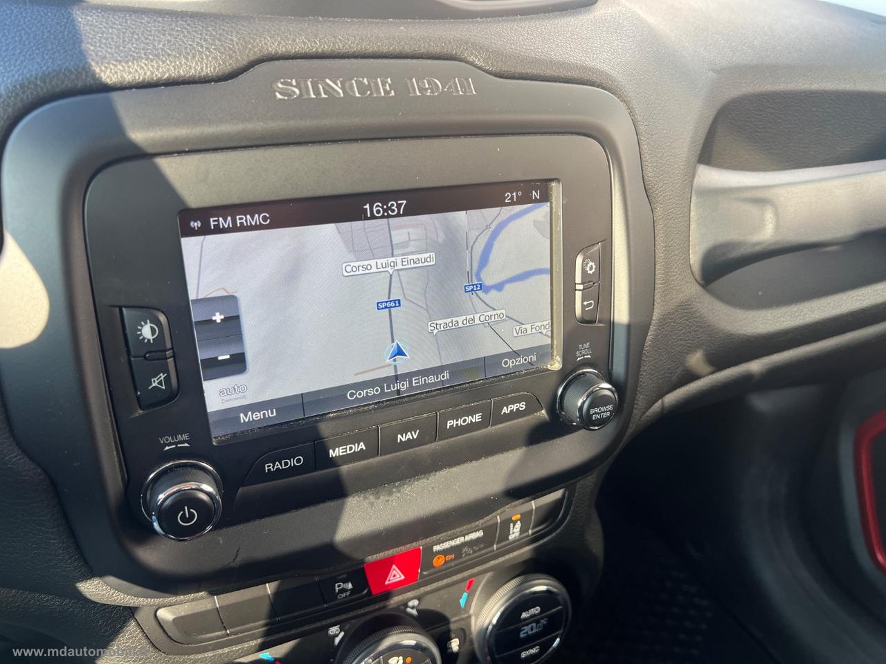 JEEP Renegade 2.0 Mjt 170CV 4WD AD.L. Tr.hawk KM.114000