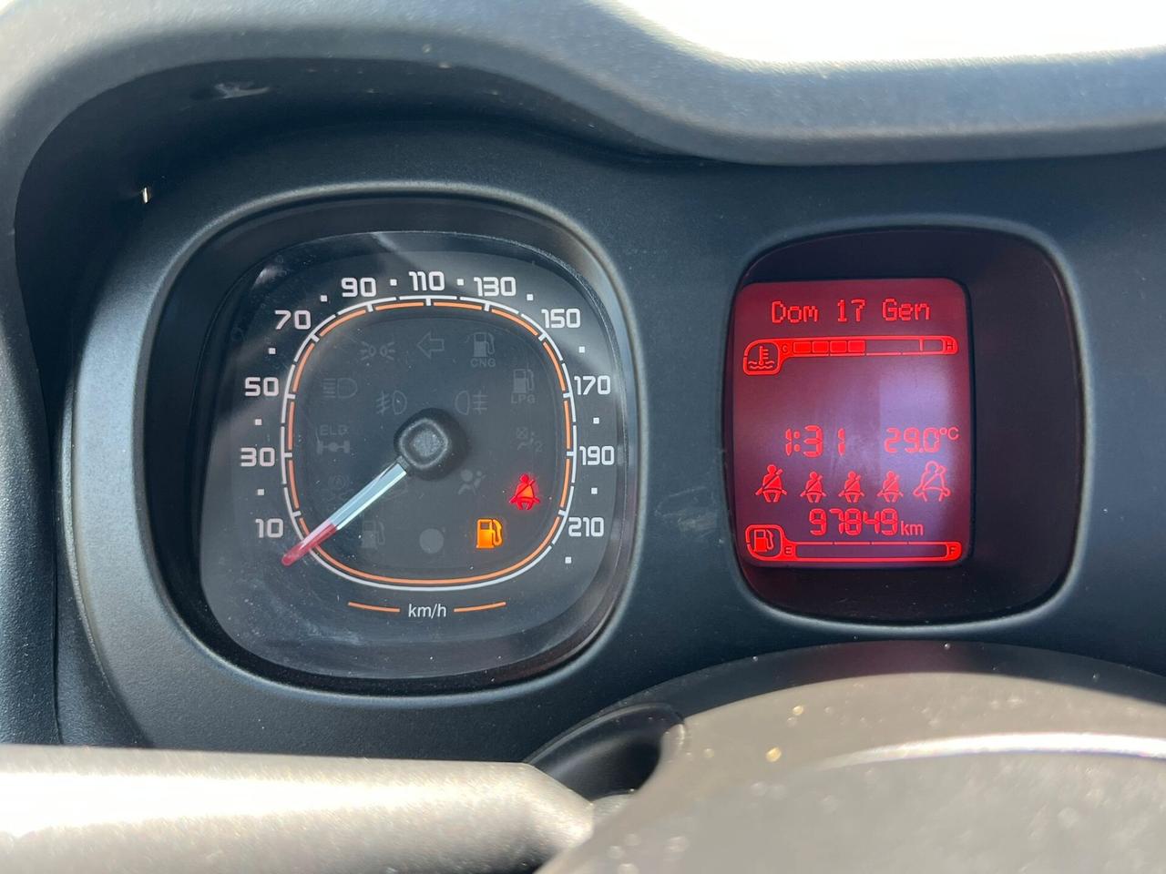Fiat Panda 1.2 radio cd clima