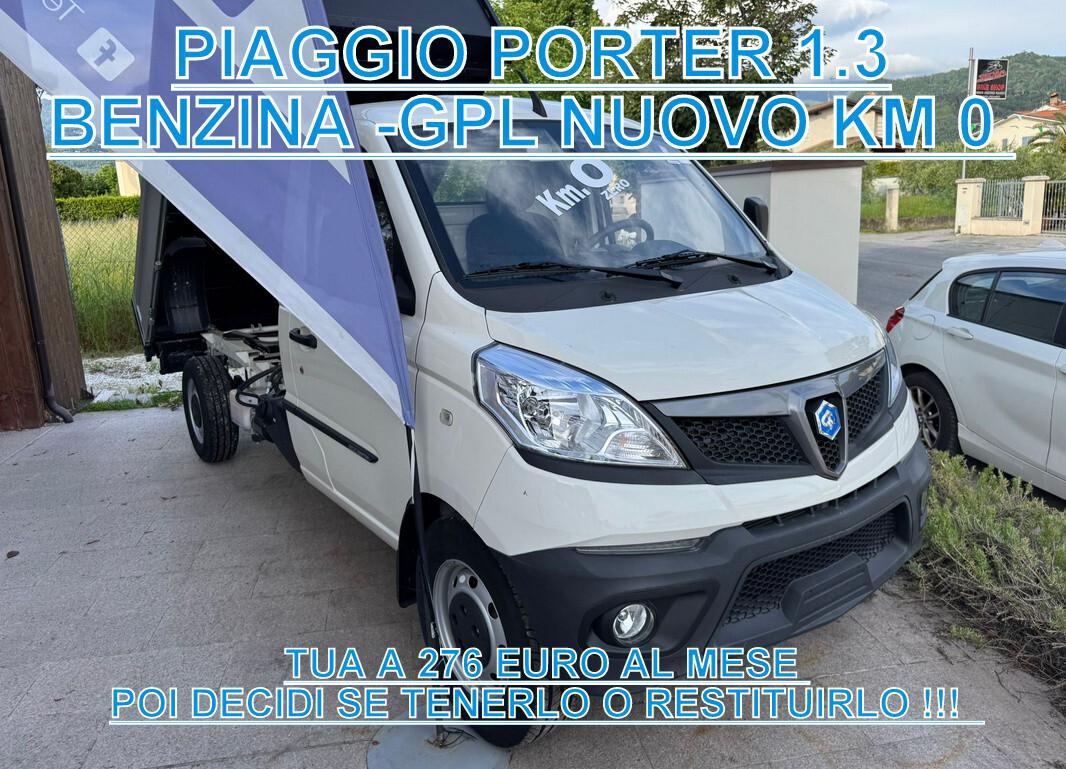Piaggio Porter NP6 1.5 PC Long Range LPG Cassone Rib. Std Pro TUO A € 276,00 + IVA AL MESE POI DECIDI SE TENERLO O RESTITUIRLO