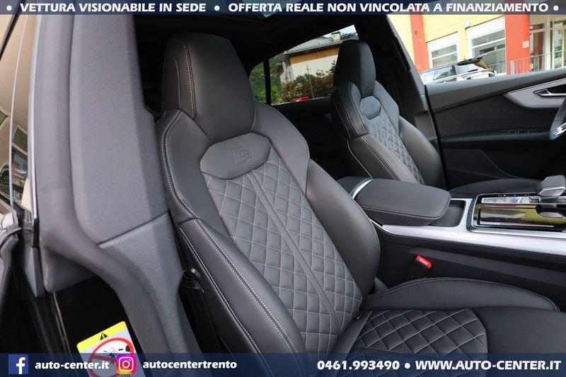 Audi Q8 50 TDI quattro S-line BLACK 23 TETTO 4RUOTESTERZANTI Sline