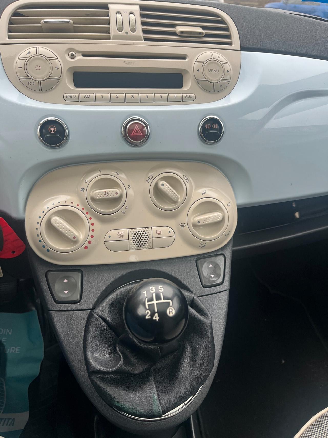 Fiat 500 1.2 Lounge TETTO PANORAMICO, UNICO PROPRIETARIO NEOPATENTATI