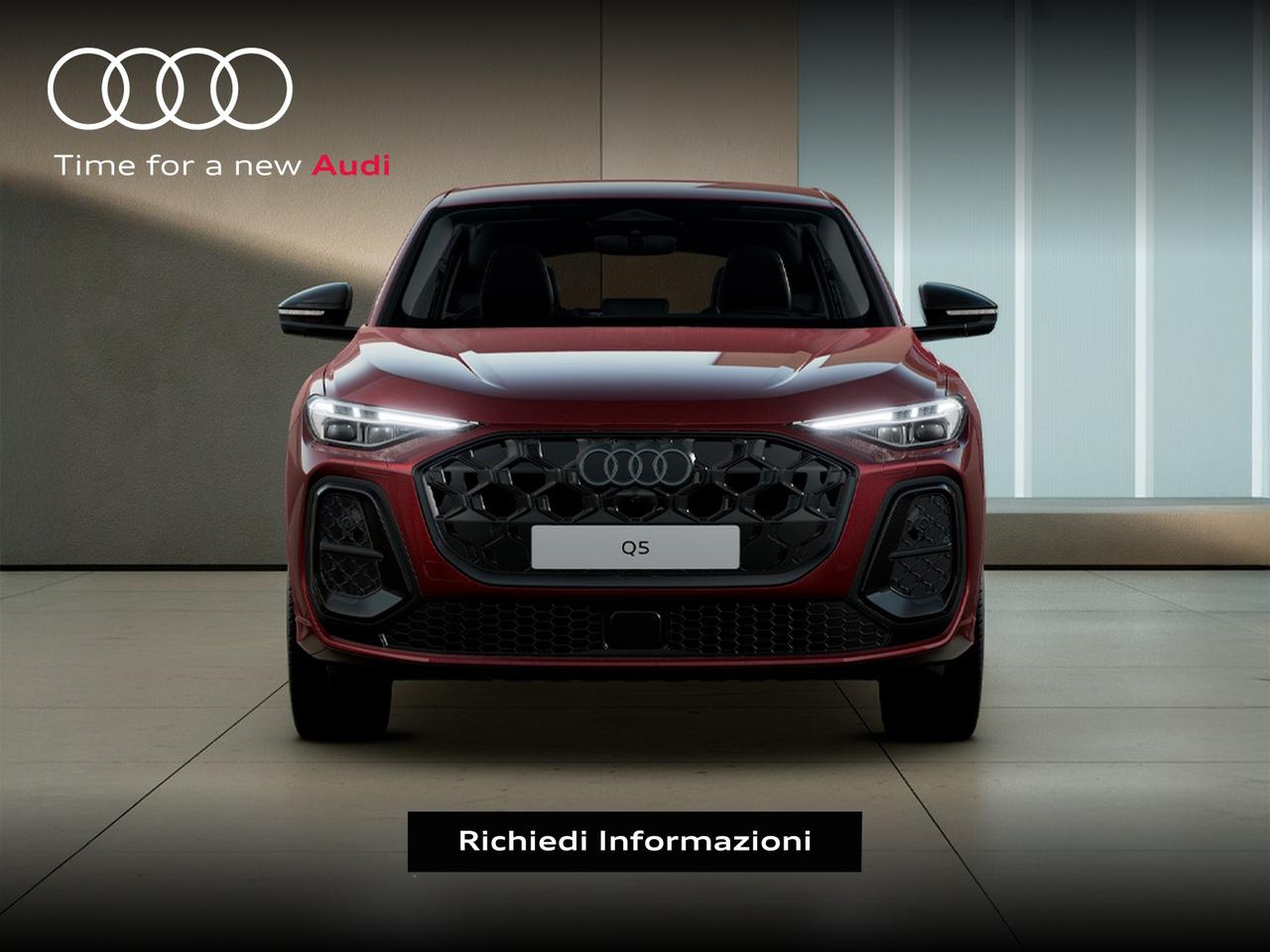 Audi Q5 sportback 2.0 tdi mhev+ s line edition quattro 204cv s-tronic