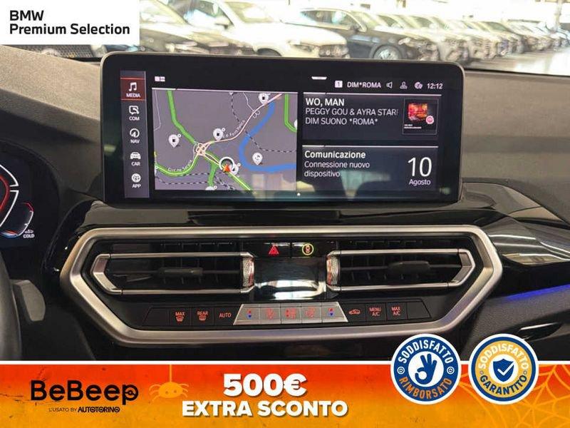 BMW X3 XDRIVE20D MHEV 48V AUTO