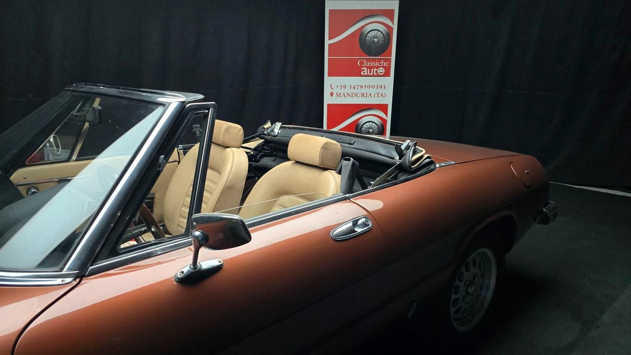 Alfa Romeo Spider Veloce 2.0 CERTIF. ASI con C.R.S.