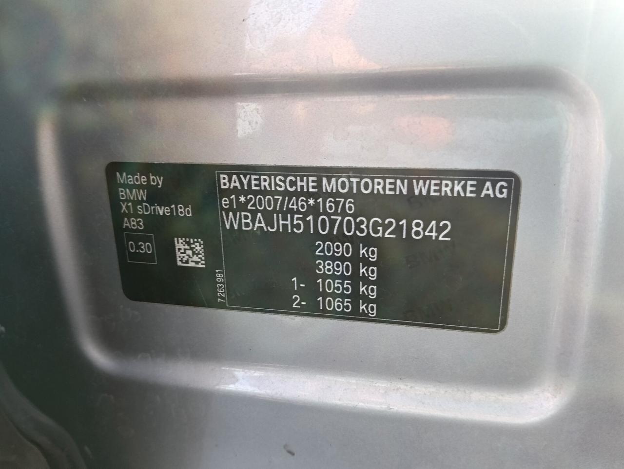 Bmw X1 Sdrive Business