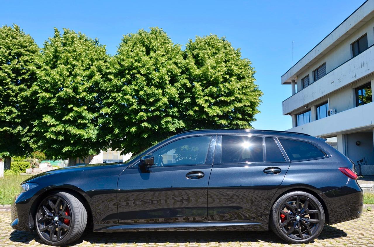 BMW 320d TOURING MHEV 48V XDRIVE MSPORT PRO 190cv AUTO, GARANZIA BMW, SERVICE BMW, UFF ITALIANA, APPLE ANDROID, RETRO 360°, PERMUTE