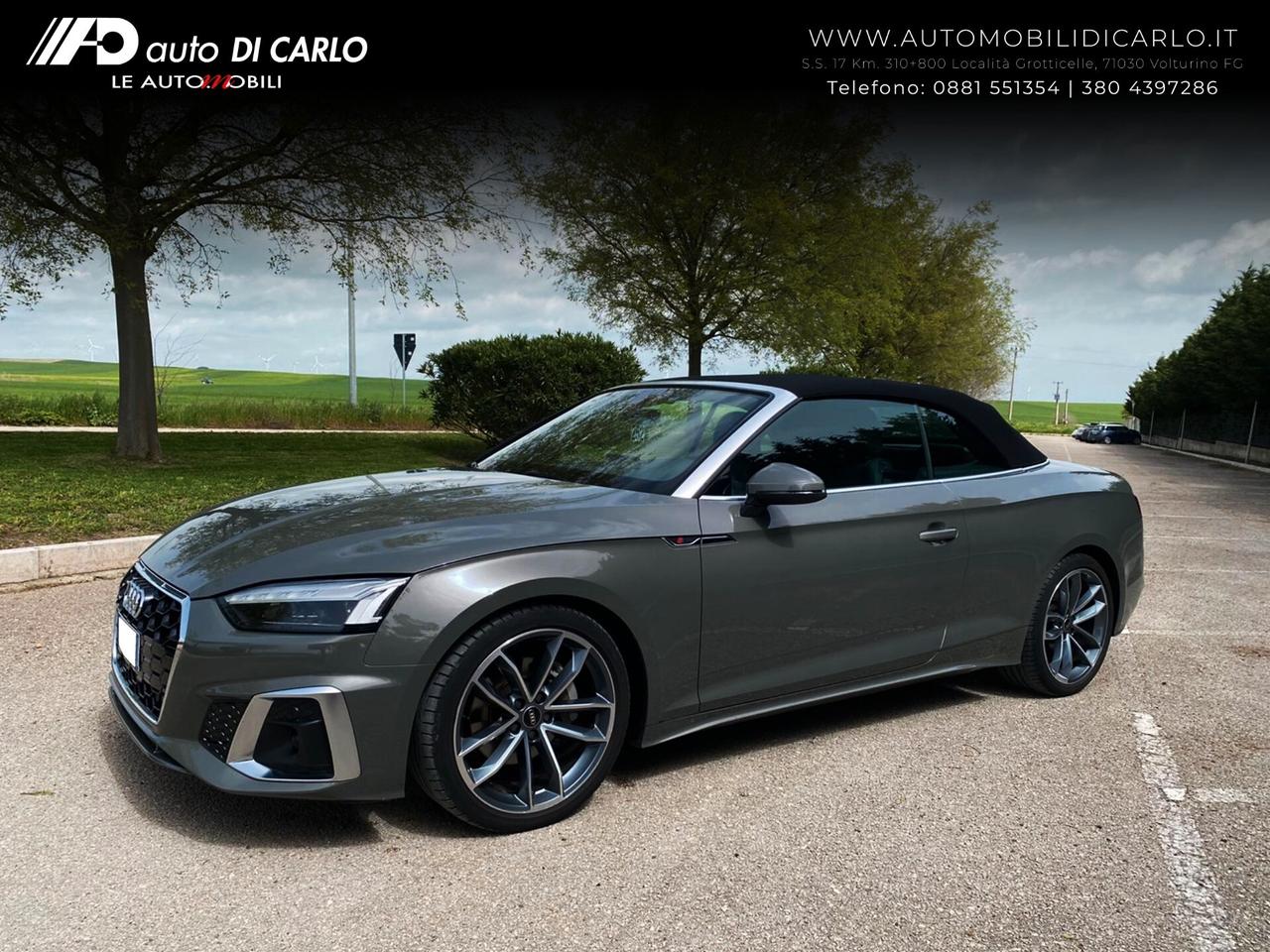 Audi A5 Cabrio 40 TDI quattro S tronic S line edition