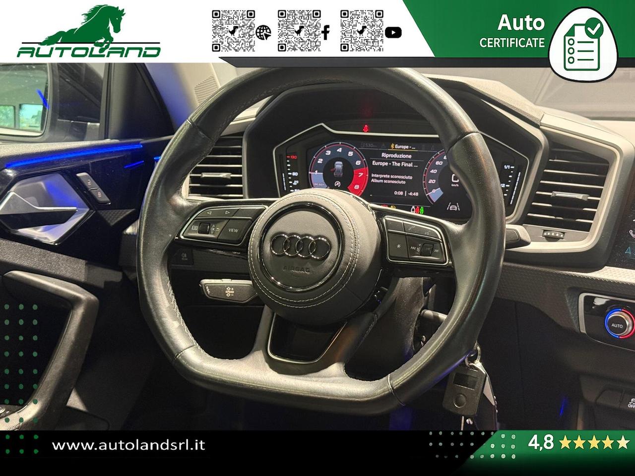 Audi A1 Sportback 30 1.0 tfsi S Line Edition 110cv