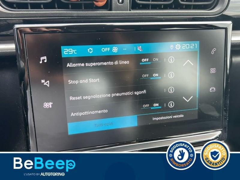 Citroën C3 1.2 PURETECH SHINE S&S 83CV NEOPATENTATI MY20
