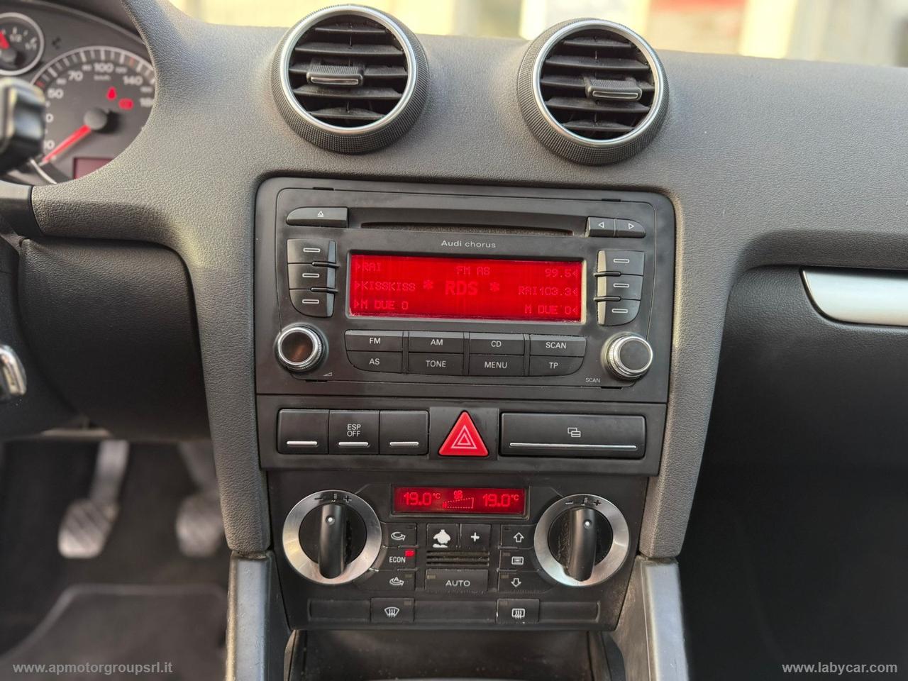 AUDI A3 SPB 2.0 TDI FAP Ambition S-LINE