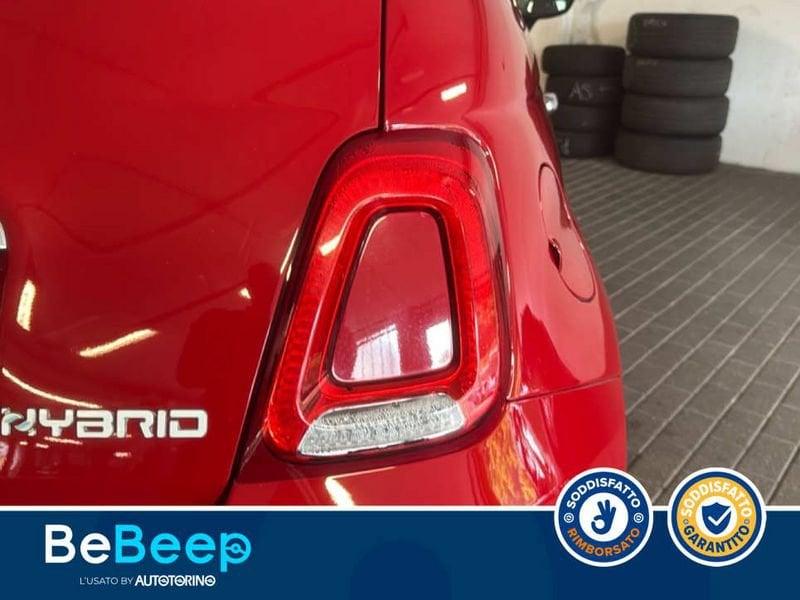 FIAT 500 1.0 HYBRID LOUNGE 70CV