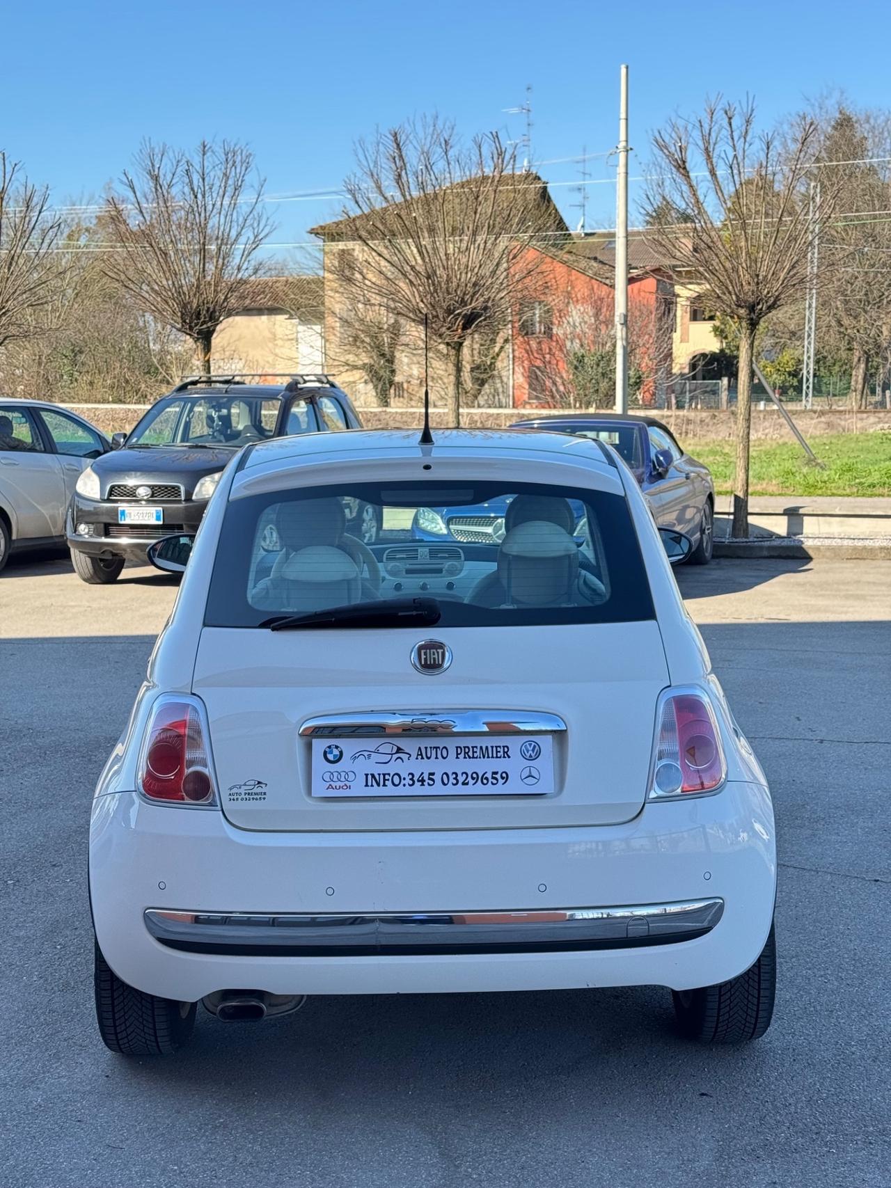 Fiat 500 1.2 benzina Lounge sì neopatentati