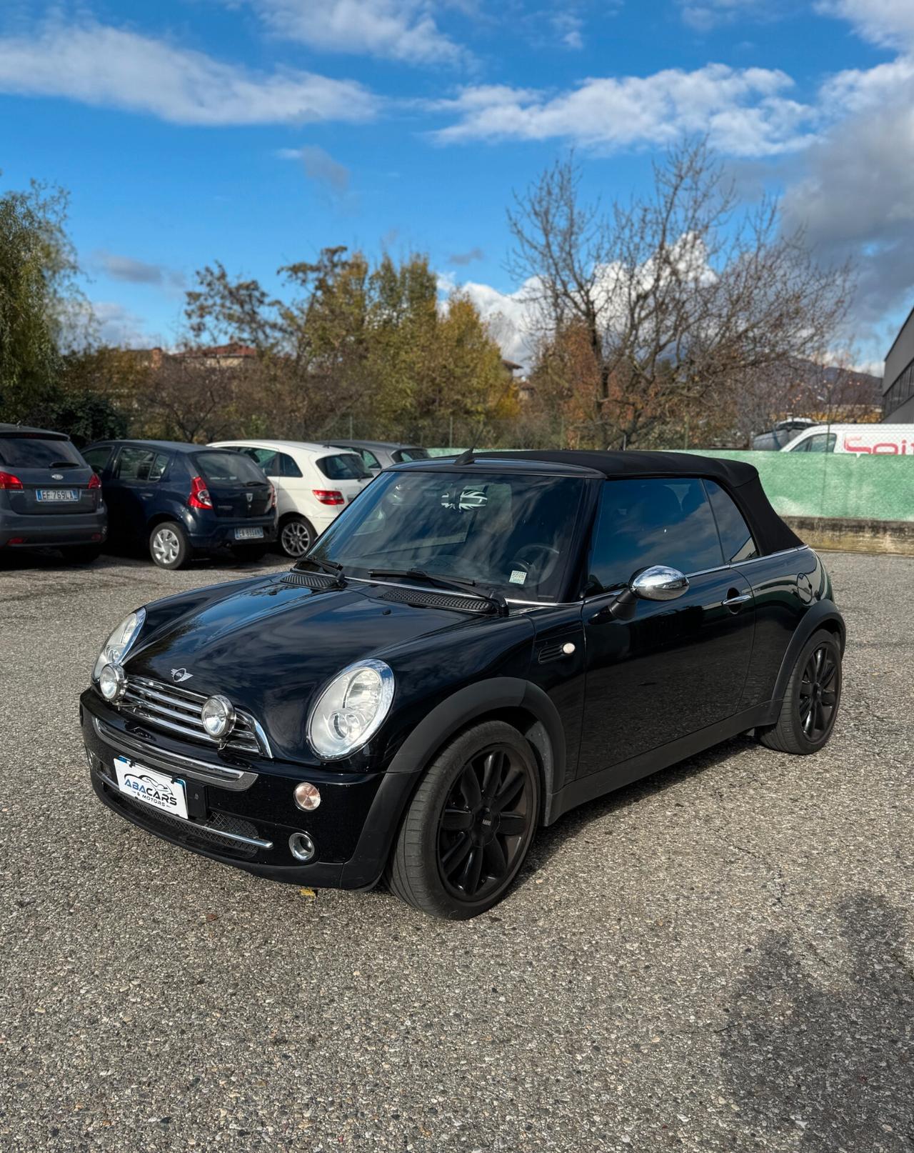 Mini Cabrio 1.6 85kw Benz *Catena Distribuz.*doppio treno di cerchi lega*