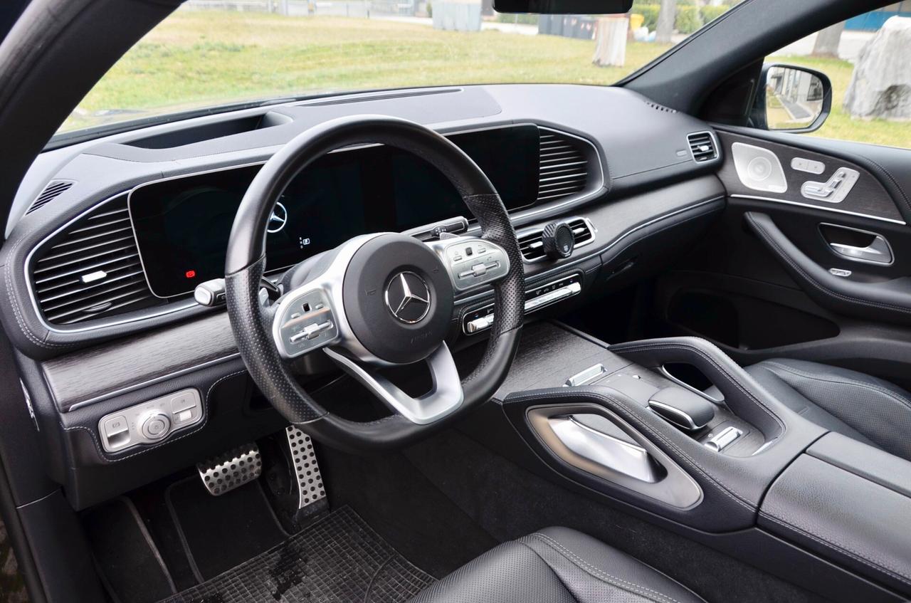 MERCEDES GLE COUPE 350d PREMIUM PRO 4matic 272cv AUT, UNICOPROPRIETARIO, SERVICE MERCEDES, TETTO, HI-FI BURMESTER, HIGH BEAM, RETROCAMERA 360, 22", PERMUTE