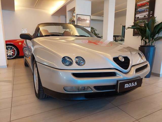 Alfa Romeo Spider PELLE ROSSA*CAPOTE NUOVA*MOTORE TAGLIANDATO*