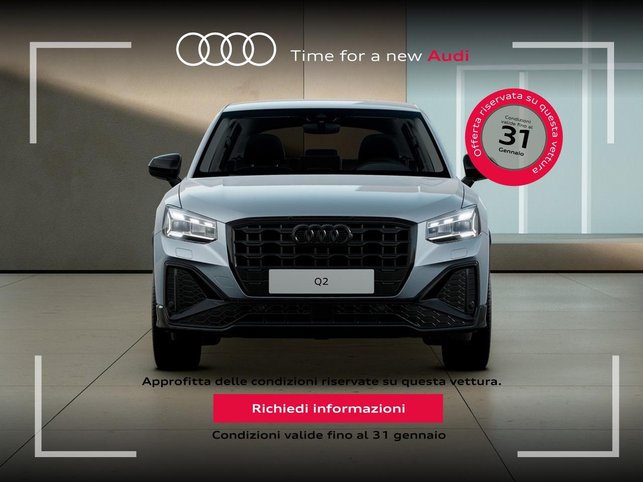 Audi Q2 35 2.0 tdi identity black s-tronic