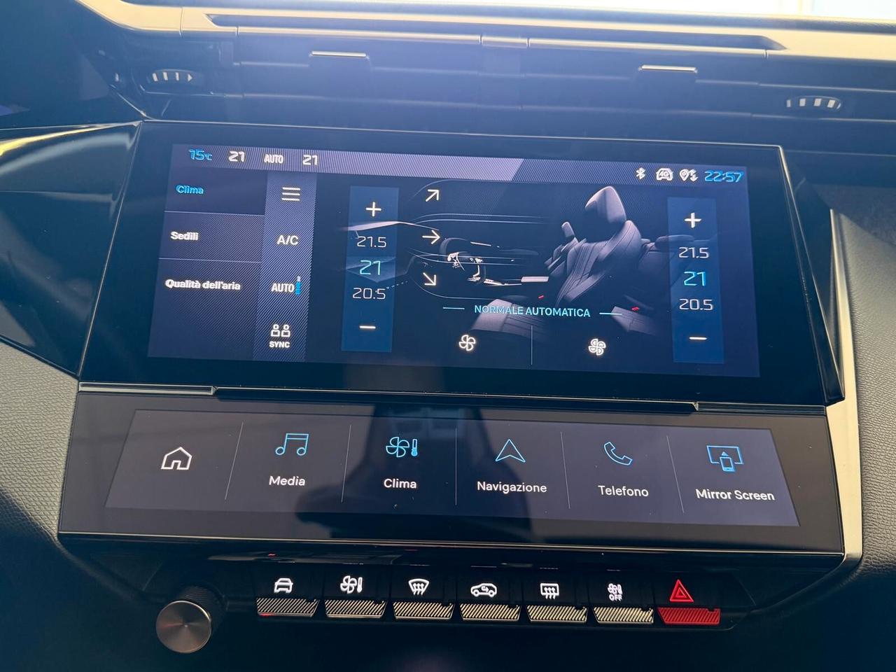 PEUGEOT 308 S.W. ALLURE 1.5 EAT8 130CV PELLE NAVI CAM ANNO 2022