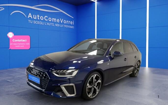 AUDI A4 5ª serie A4 Avant 40 TDI S tronic S li...