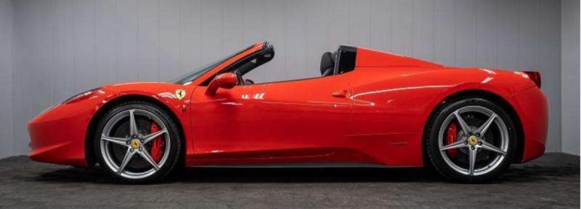 FERRARI 458 ITALIA SPIDER V8 566 CV