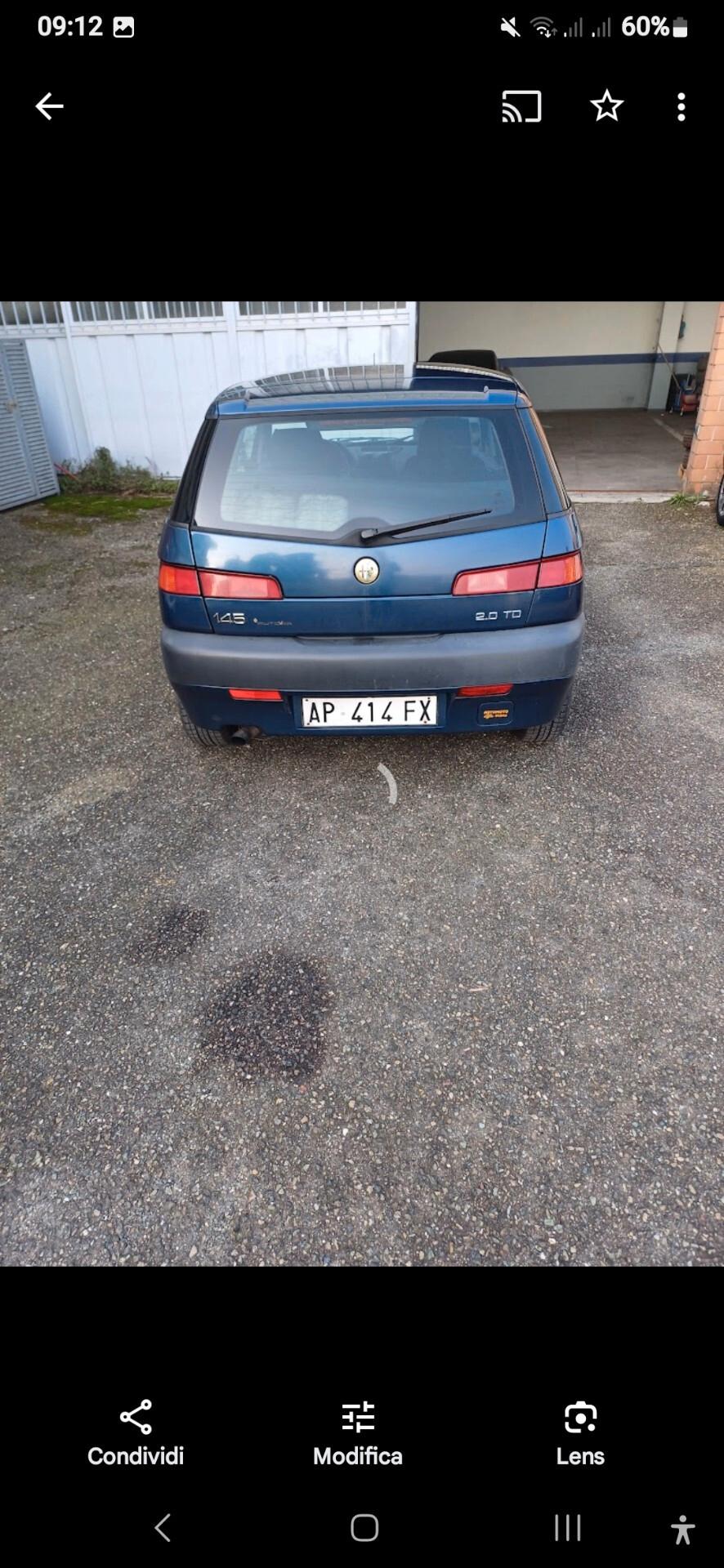 Alfa Romeo 145 1.9 turbodiesel EPOCA