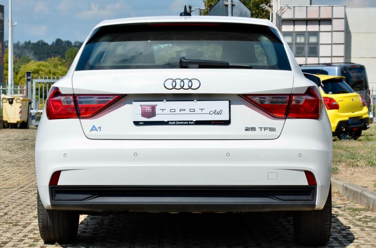 AUDI A1 SPORTBACK 1.0 TFSI ADMIRED 95cv, UFF ITALIANA, EURO 6D, SERVICE CON FATTURE, PERMUTE
