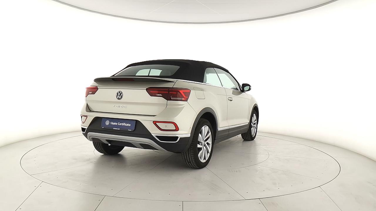 VOLKSWAGEN T-Roc I 2022 Cabriolet - T-Roc Cabriolet 1.5 tsi Style dsg