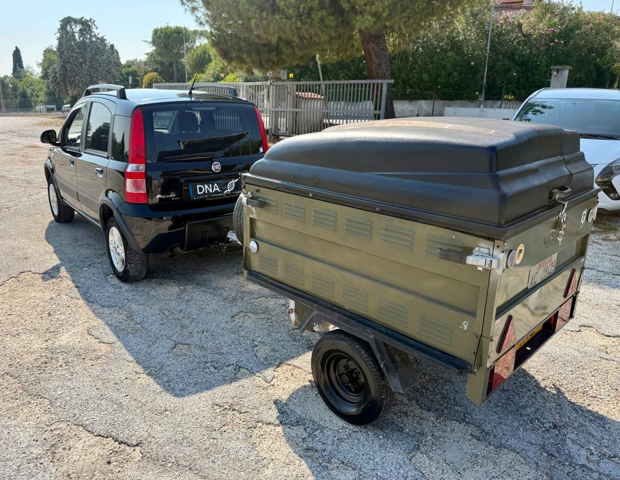 Panda 4x4 Diesel 1.3 Multijet+ gancio + rimorchio