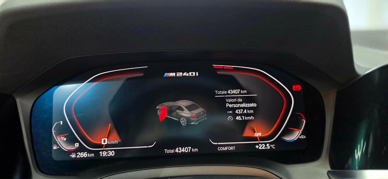 Bmw M 240i xDrive TETTO APRIBILE ancora in garanzia ufficiale