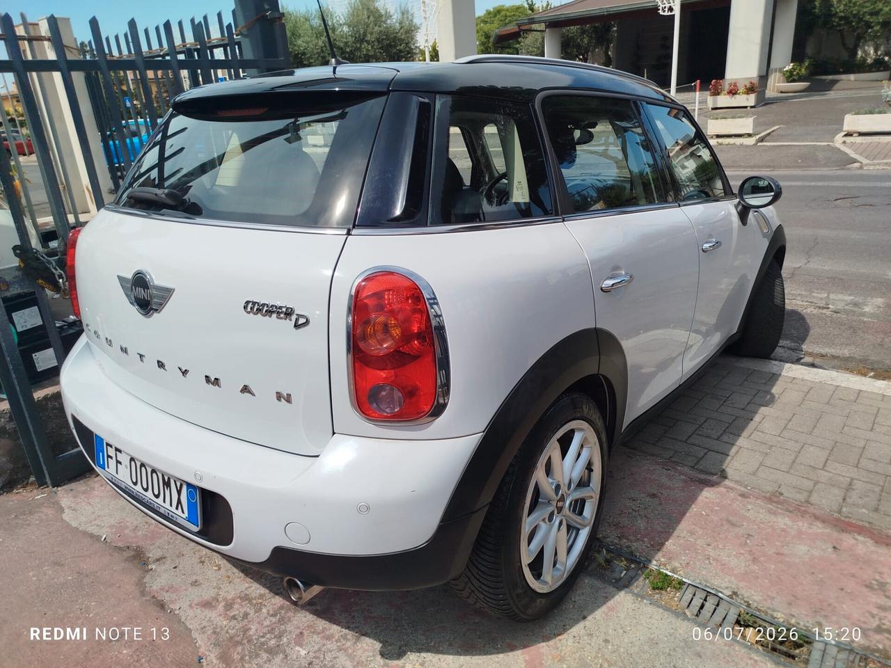 MINI COUNTRYMAN COOPER D AUTOMATICA *PREZZO VERO* EURO 6 - KM CERTI