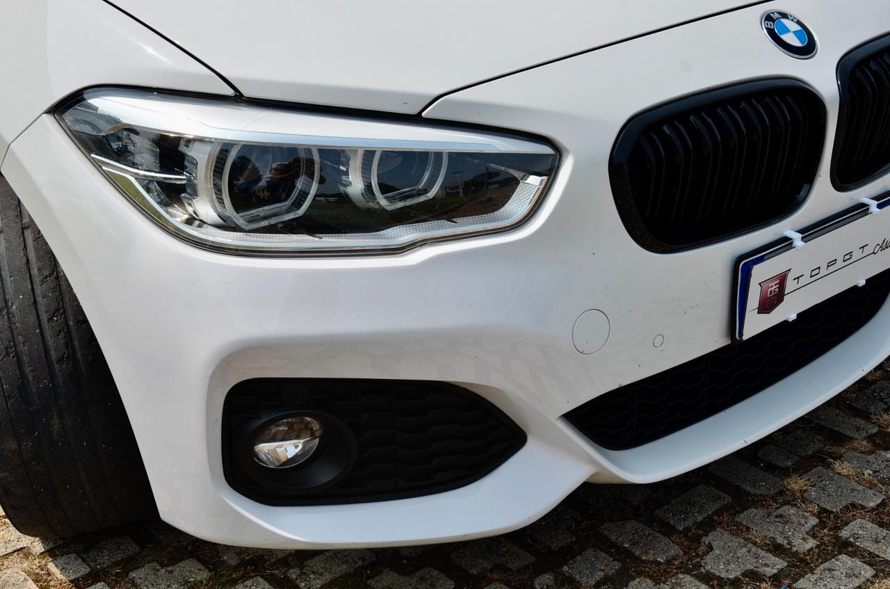 BMW 118d MSPORT 5p 150cv AUTO, SERVICE UFF BMW, UFF ITALIANA, EURO 6B, FARI LED ADATTIVI, BLUETOOTH, PERMUTE