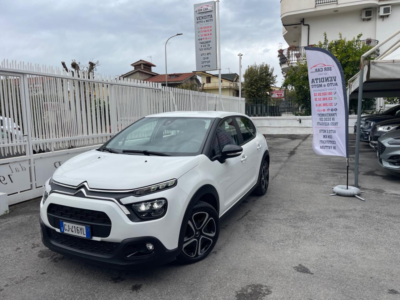 Citroen C3 BlueHDi 100 S&S Feel Pack KM CERTIFICATI IN FATTURA!