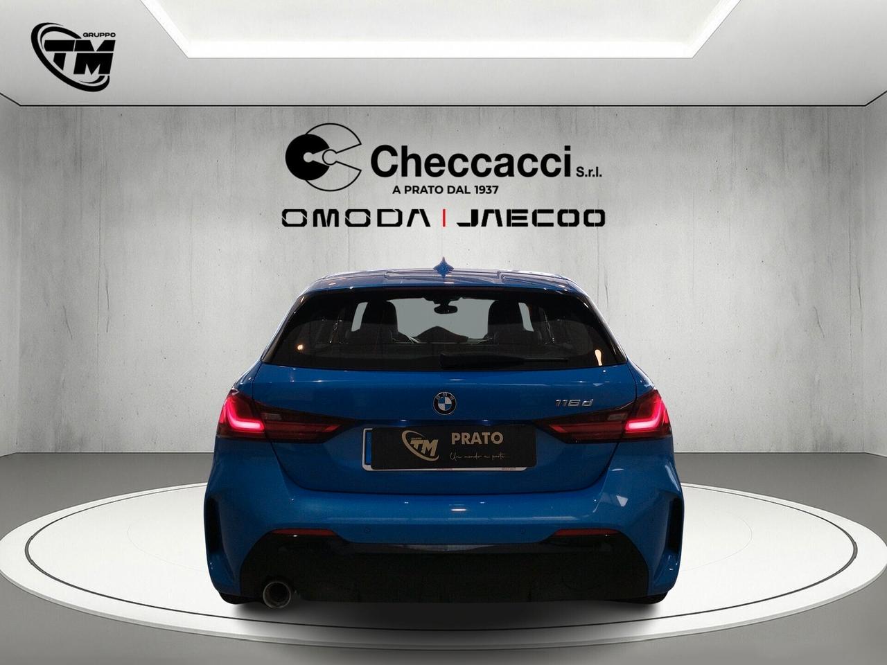 BMW 116 d Msport auto *TAGLIANDI CASA MADRE*
