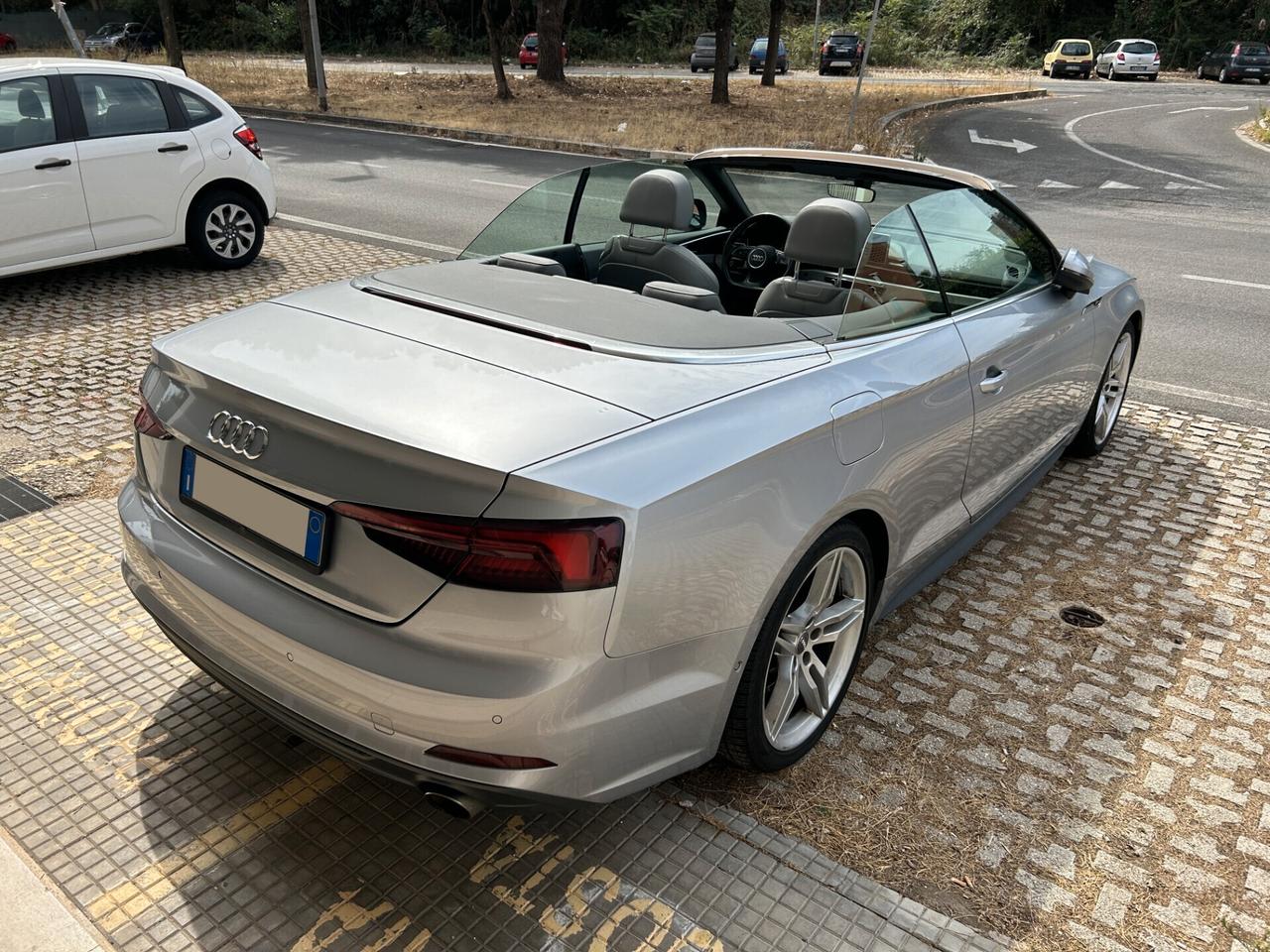 Audi A5 Cabrio 2.0 S.Line S tronic Tagliandi Audi Hybrid Air Scarf Navi Led Retrocam.
