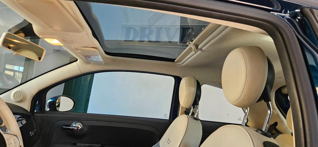 Fiat 500 1.2 Lounge (4 Cilindri) Tetto Panorama Genn 2020