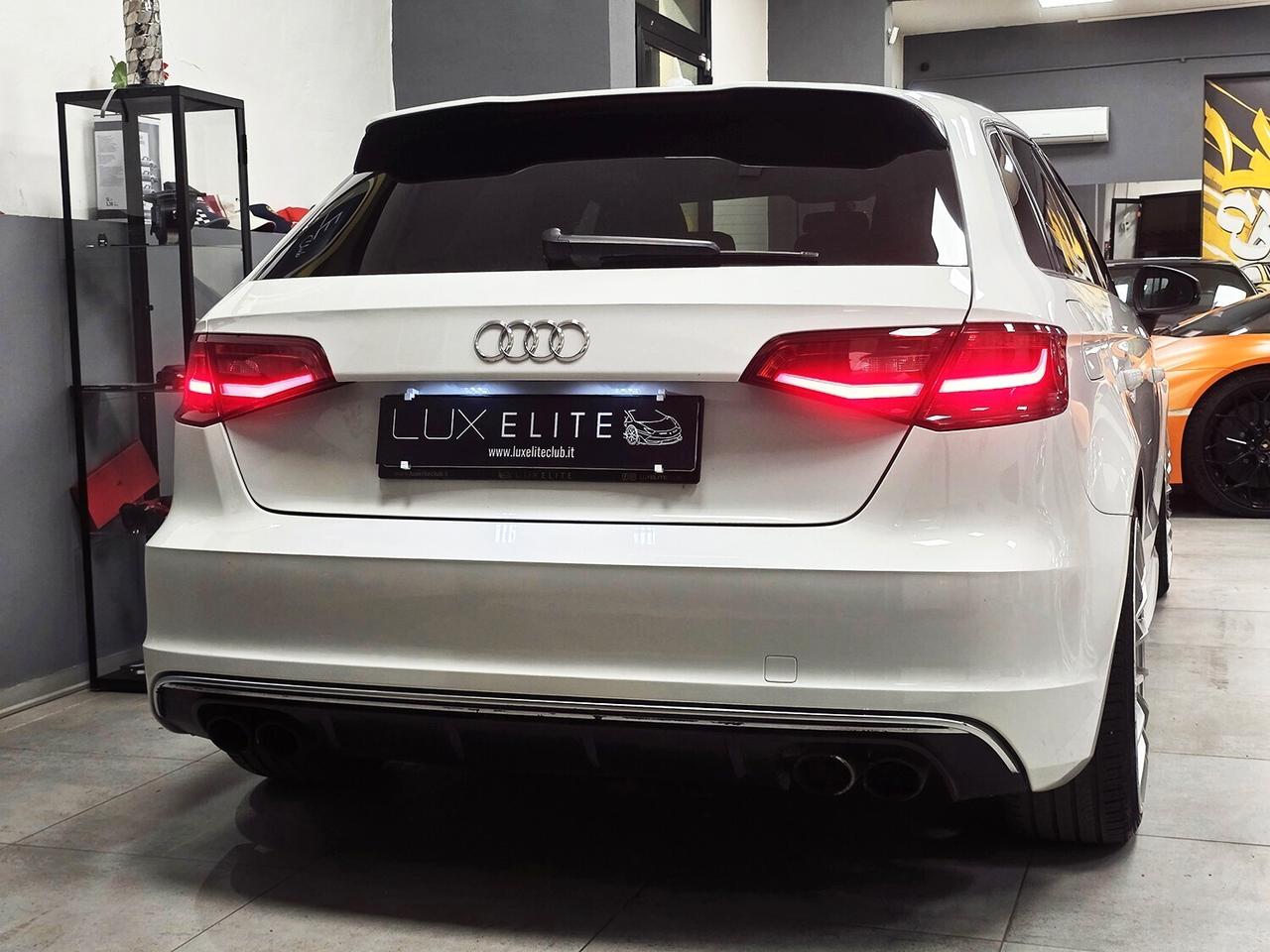 Audi S3 III Sportback 2.0 tfsi quattro MANUALE _ FULL LED GARANZIA 12 MESI TUTTA ORIGINALE